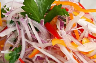 Receta de salsa criolla - Comidas Peruanas