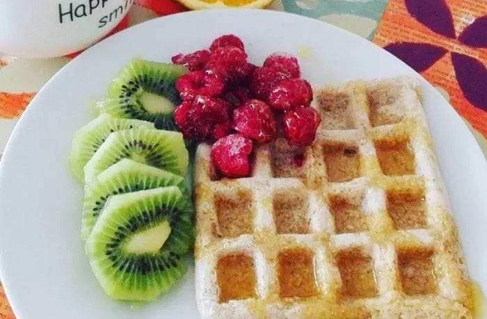 Receta de waffles de avena - Comidas Chilenas