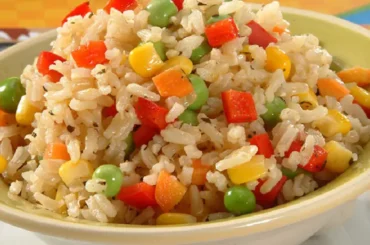Receta de arroz a la jardinera - Comidas Peruanas