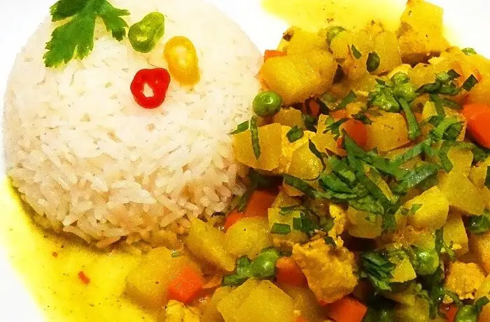 Receta de cau cau de pollo - Comidas Peruanas