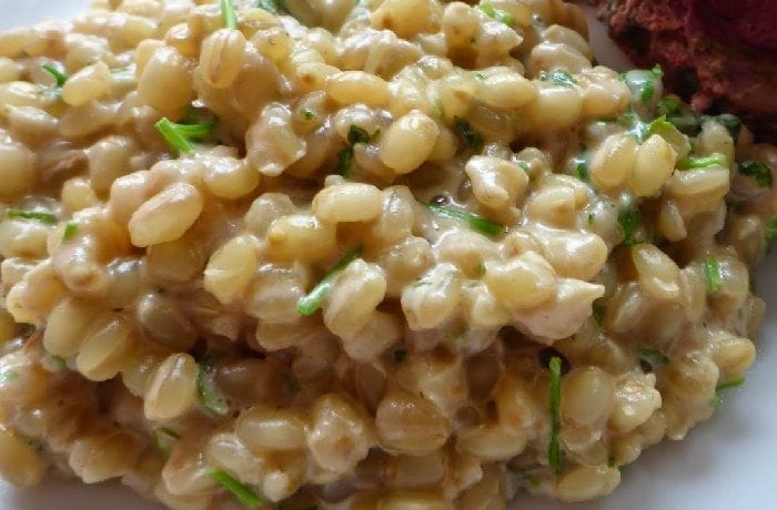 Receta de risotto de mote - Comidas Chilenas