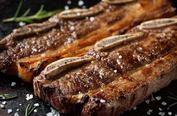 Receta de asado de tira a la parrilla - Comidas Chilenas