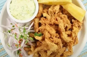 Receta de chicharrón de pota - Comidas Peruanas
