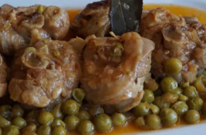 Receta fácil de Osobuco de Pavo al Horno con Arvejas: ¡Sabores Caseros y Saludables! Receta fácil de Osobuco de Pavo al Horno con Arvejas: ¡Sabores Caseros y Saludables!