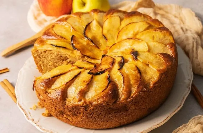 Receta de queque de manzanas - Comidas Chilenas
