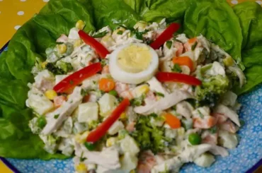 Receta de salpicón de pollo - Comidas Peruanas