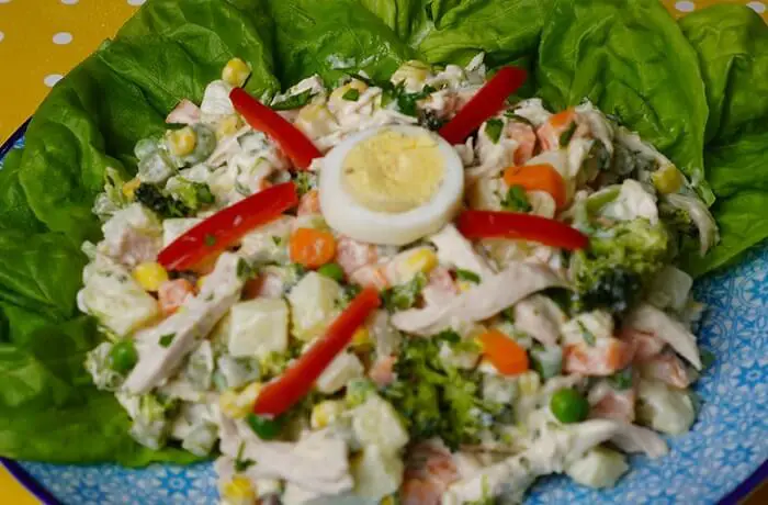 Receta de salpicón de pollo - Comidas Peruanas