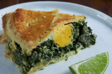 Receta de pastel de acelga sencillo y casero: Delicia de influencia italiana Receta de pastel de acelga - Comidas Peruanas