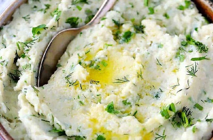 Receta de puré de coliflor - Comidas Chilenas