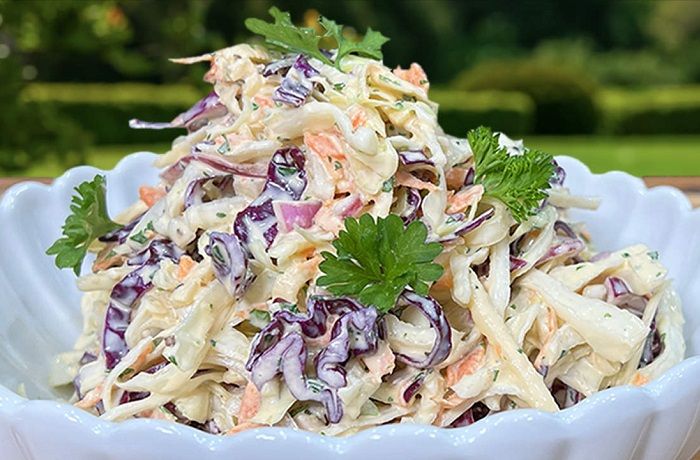 Receta de Ensalada Coleslaw Americana: Sencilla y Deliciosa