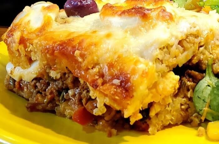 Receta de pastel de quinua o quinoa - Comidas Chilenas