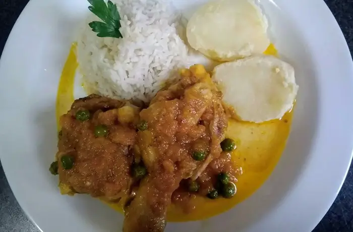 Receta de fricase de pollo - Comidas Peruanas