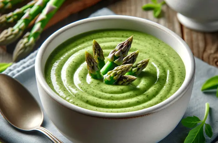 Receta de crema de esparragos verdes - Comidas Peruanas Receta de crema de esparragos verdes - Comidas Peruanas