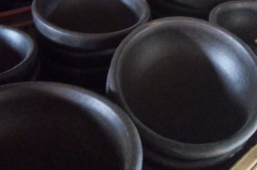 Platos de greda