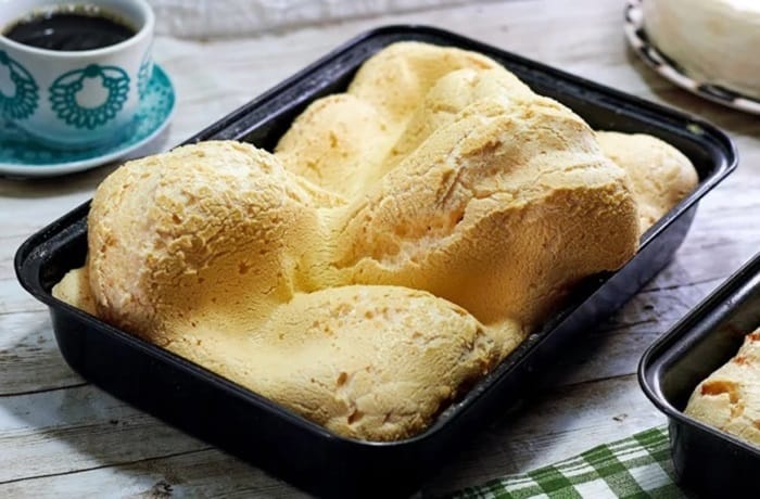 Receta de pan montaña rusa