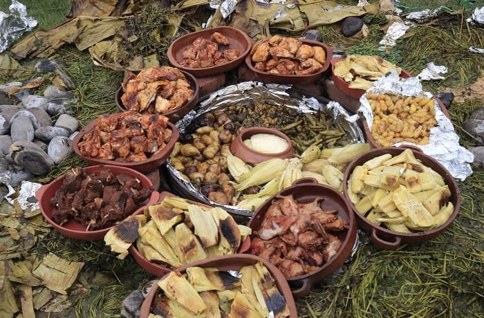 Pachamanca a la tierra